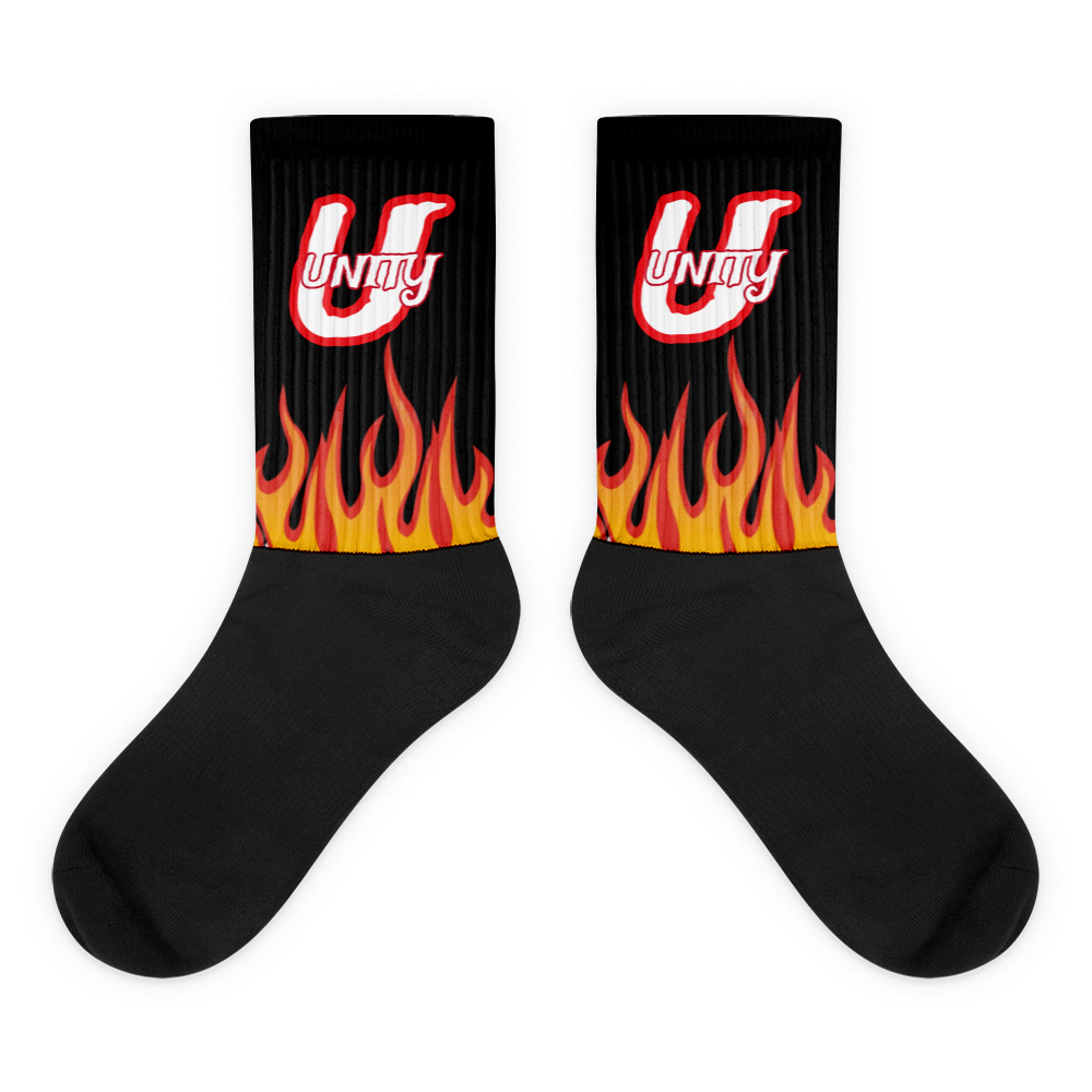 Unity Retro Socks (Black)